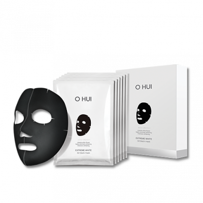 Mặt nạ 3D dưỡng sáng da & săn chắc Ohui Extreme White 3D Black Mask