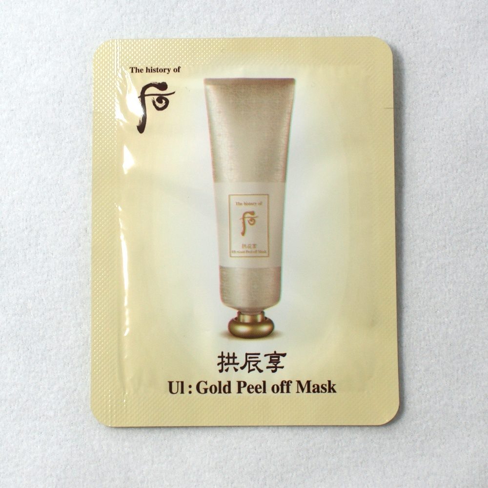 MẶT NẠ VÀNG 24K DẠNG LỘT WHOO 