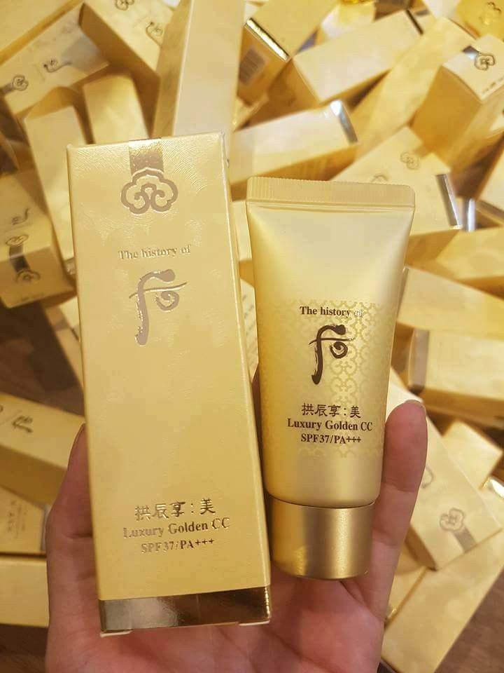 Kem Whoo Mi Luxury Golden CC Hoàng cung cao cấp SPF37/ PA+++