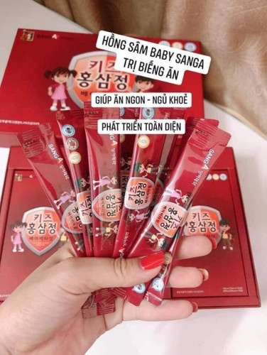 Hồng Sâm Baby Cho Bé Của Tập Đ